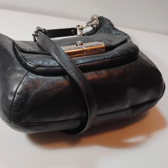 Coach Kristin 16808 Hobo Shoulder Bag W/silver-tone hardware and dual straps. - Picture 6 of 10